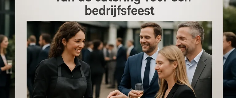 Voordelen van het uitbesteden van de catering voor een bedrijfsfeest